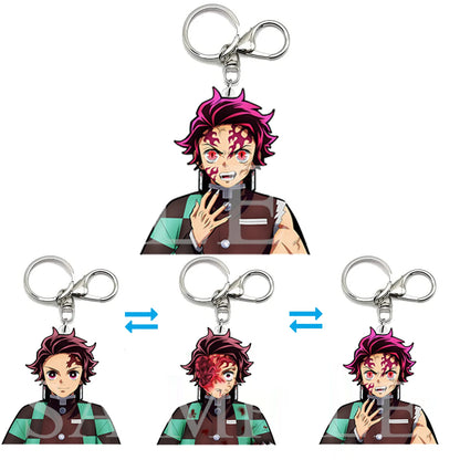 Demon Slayer 3D Motion KeyChains