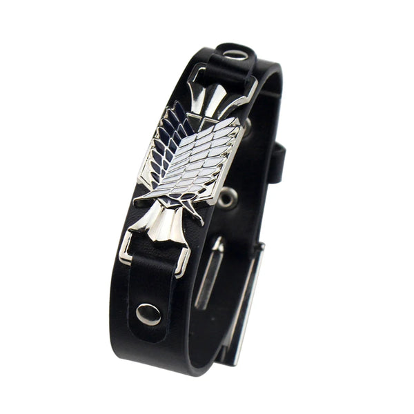 Attack on Titan Leather Bracelet
