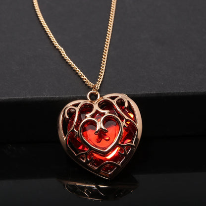 Crimson Heart Necklace