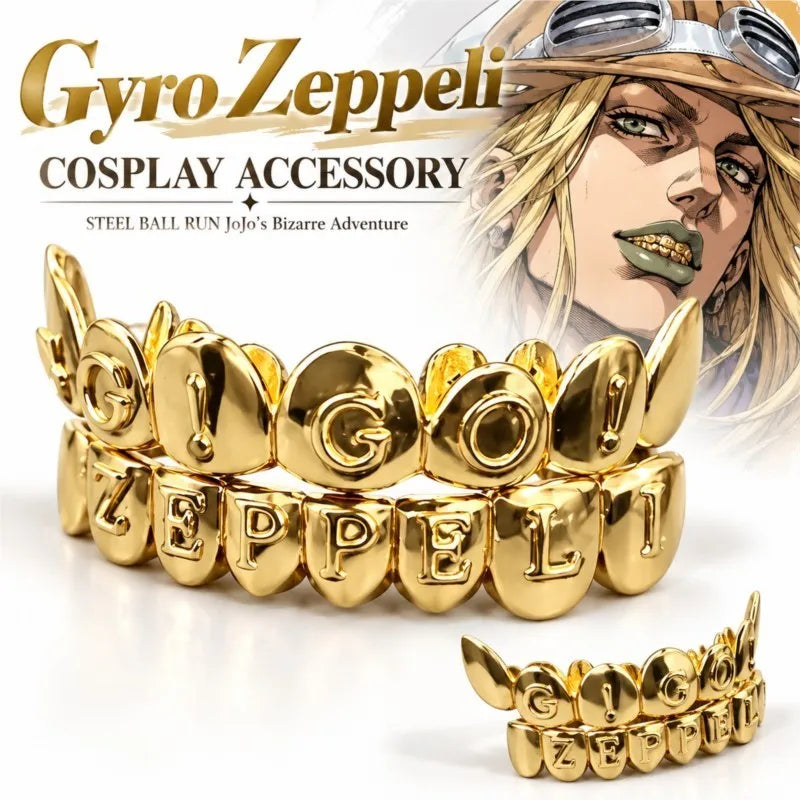Gyro Zeppeli Gold Grillz