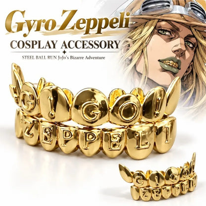 Gyro Zeppeli Gold Grillz