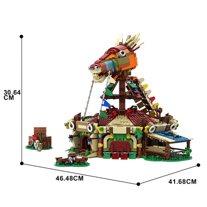 Zelda Horse Stable Building Block Set