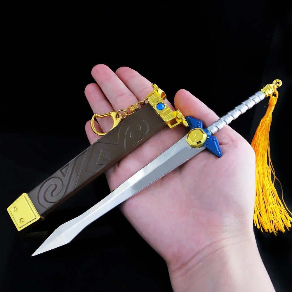 Hyrule Master Sword & Hylian Shield Keychain