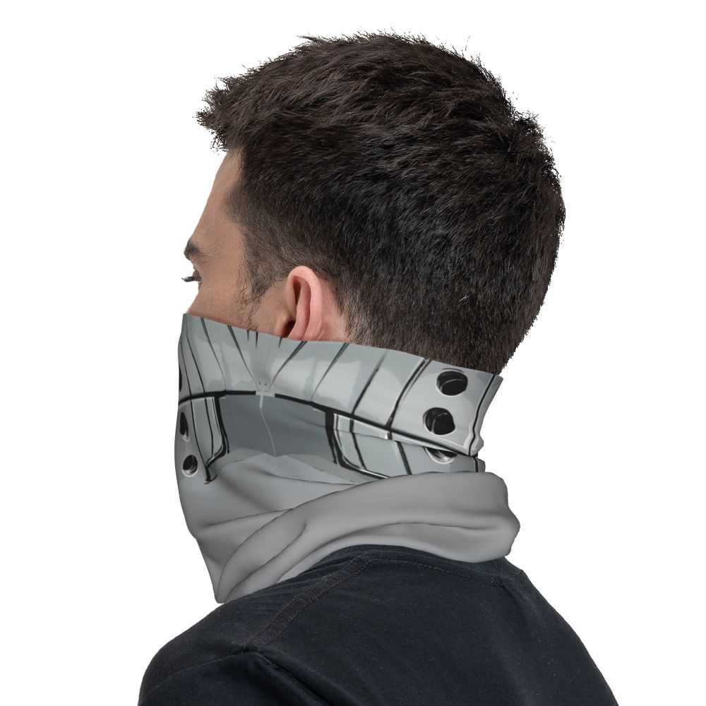 Bakugou Katsuki Logo X Bandana Winter Neck Warmer Windproof Wrap Face Scarf for Ski Boku No My Hero Academia Gaiter Headband