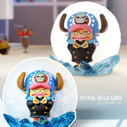 One Piece Night Light TonyTony Chooper Anime Figure Lamp Soft Light Bedroom Bedside LED Light Room Ornament Children Toys Gift