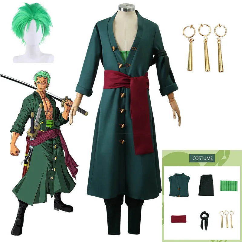 Roronoa Zoro Cosplay Costume