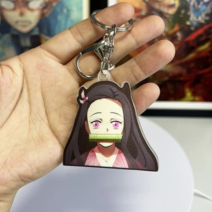 Demon Slayer 3D Motion KeyChains