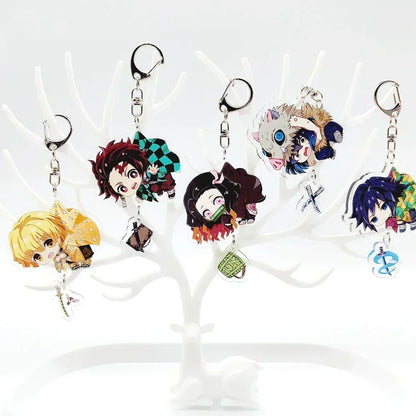 Demonc Key Chain Demon Slayer Keychain – Animeancy