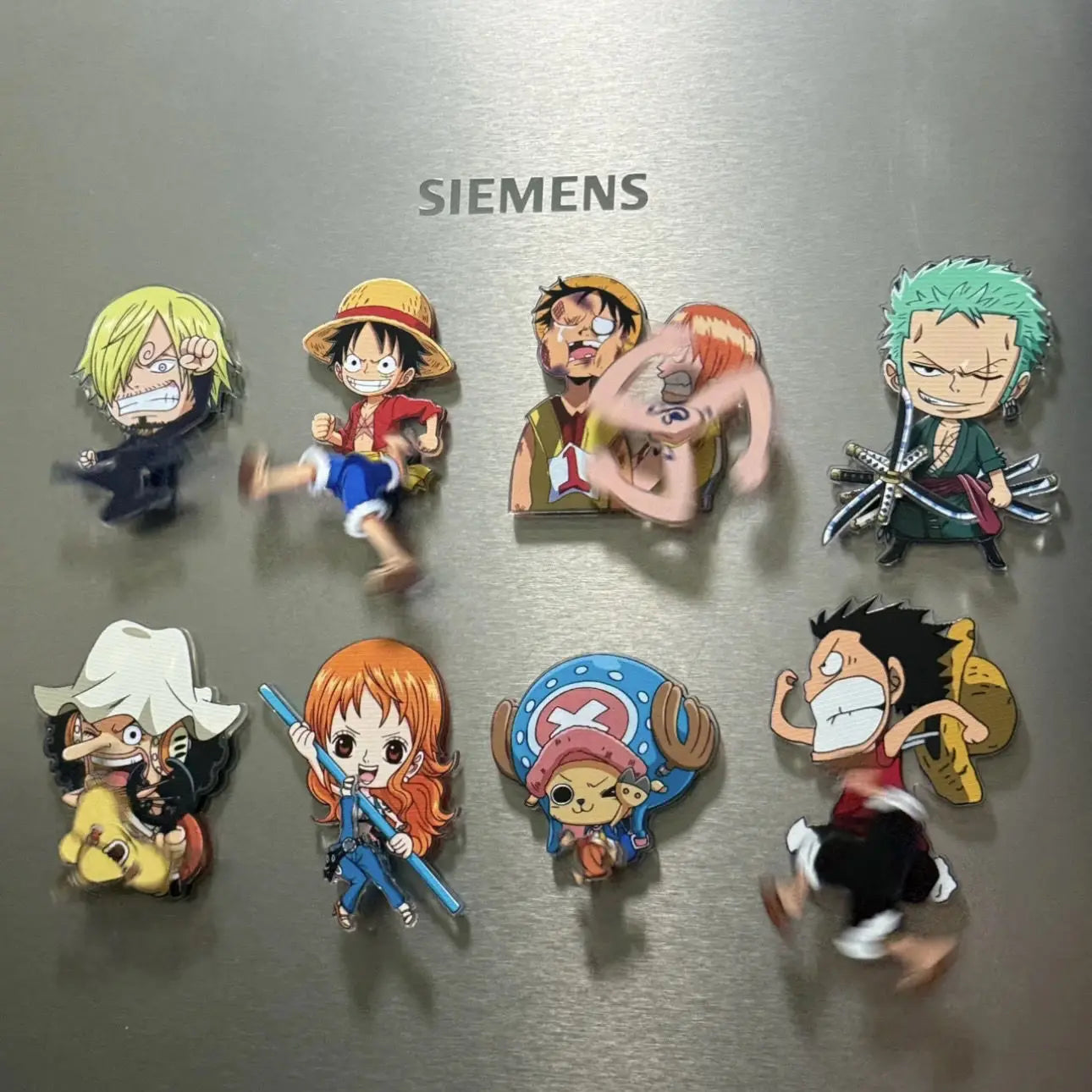 One Piece Rotating Magnets