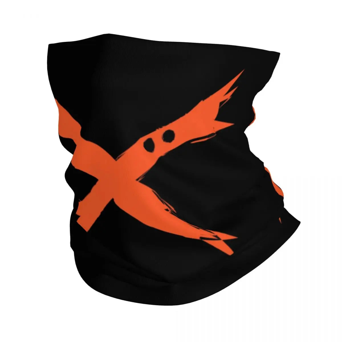 Bakugou Katsuki Logo X Bandana Winter Neck Warmer Windproof Wrap Face Scarf for Ski Boku No My Hero Academia Gaiter Headband