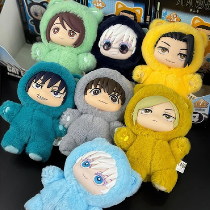 Jujutsu Kaisen Cat-Ear Plush (Labubu Style)