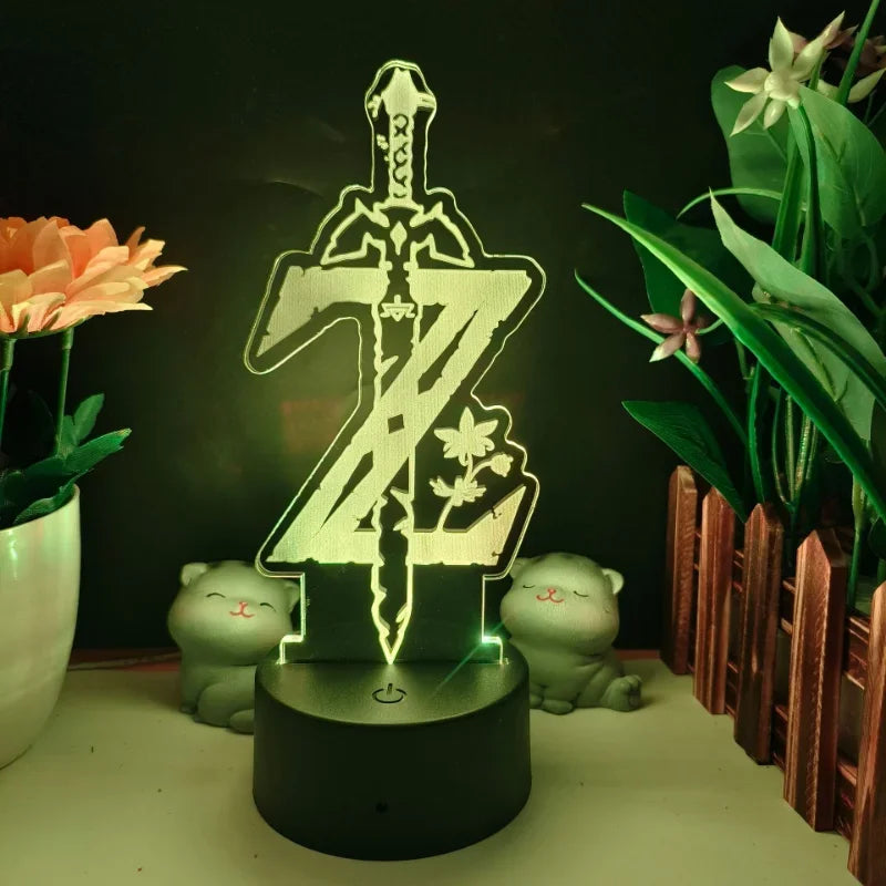Zelda 3D LED Night Lamp