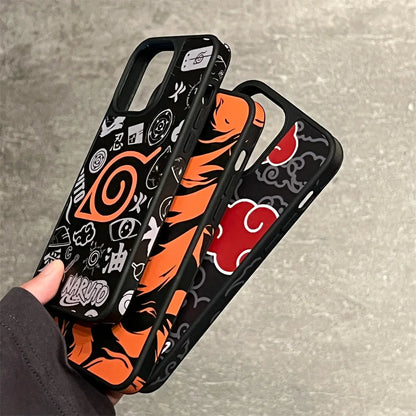 Naruto/Clouds/Kurama iPhone Cases