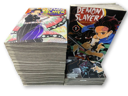 Demon Slayer Kimetsu No Vol 1-23 Yaiba Japan Youth Teen Fantasy Science Mystery Suspense Manga Comic Book Manga Books in English