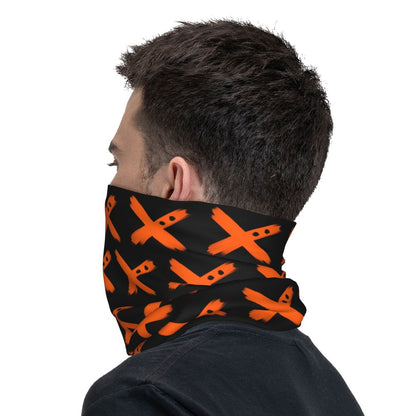 Bakugou Katsuki Logo X Bandana Winter Neck Warmer Windproof Wrap Face Scarf for Ski Boku No My Hero Academia Gaiter Headband