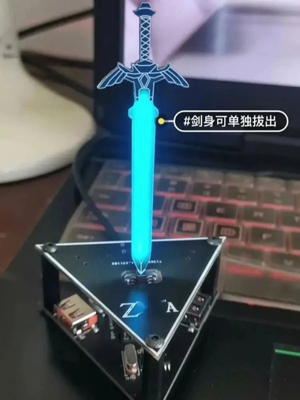 Legends Zeldas Figures Master Sword Night Light LED Lamp Creative 3D Game Prop Model Toy Anime fans Birthday Gift Christmas Gift