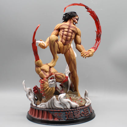 Eren vs. Armored Titan Figure