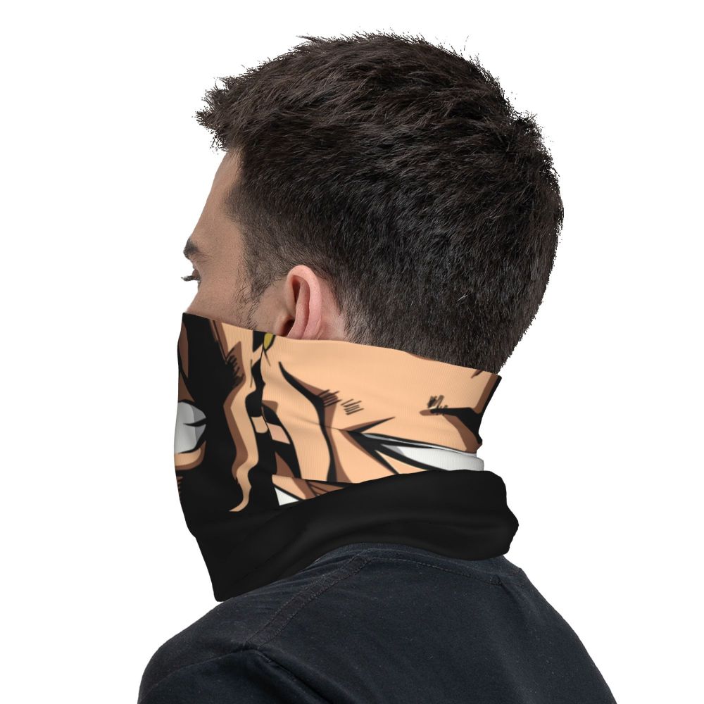 Bakugou Katsuki Logo X Bandana Winter Neck Warmer Windproof Wrap Face Scarf for Ski Boku No My Hero Academia Gaiter Headband