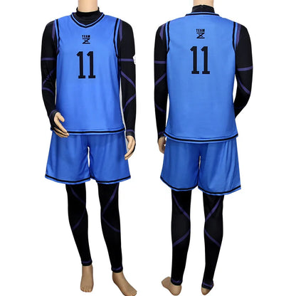 Blue lock football club sportswear
