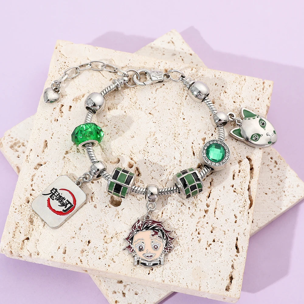 Demon Slayer Charm Bracelet