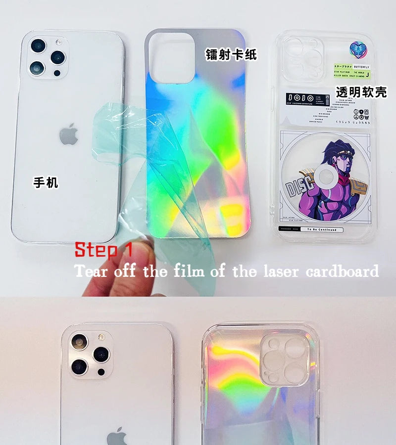 JJBA Holographic iPhone & Android Cases