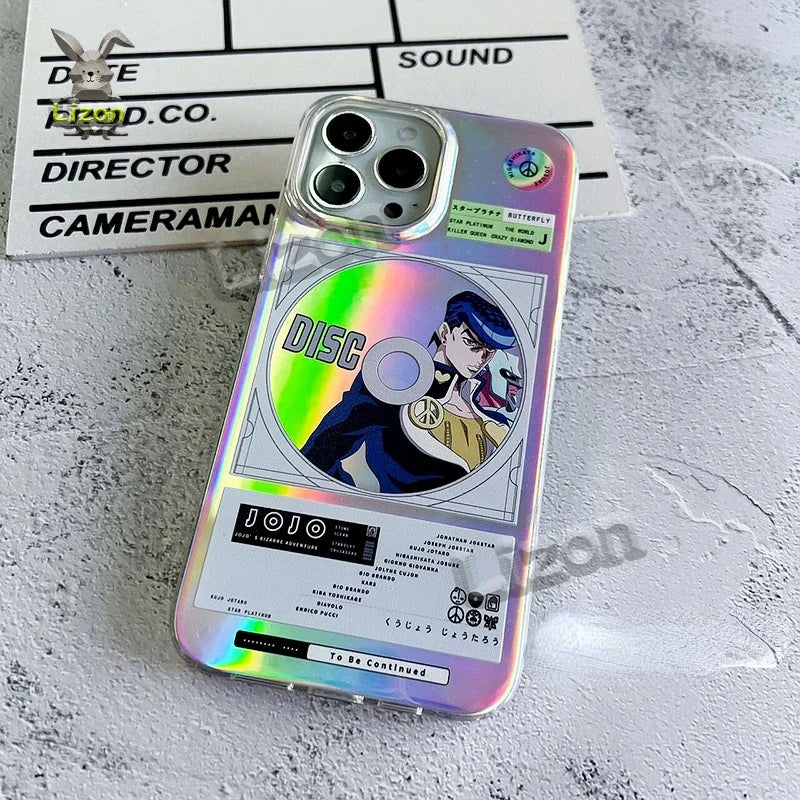JJBA Holographic iPhone & Android Cases
