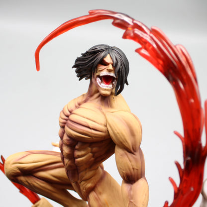 Eren vs. Armored Titan Figure