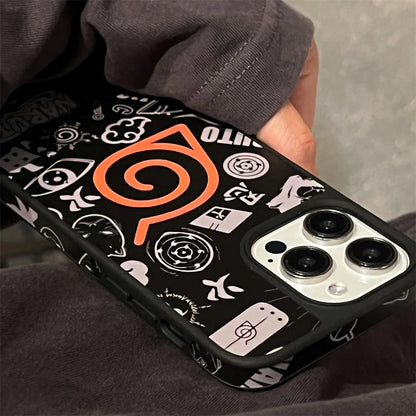 Naruto/Clouds/Kurama iPhone Cases