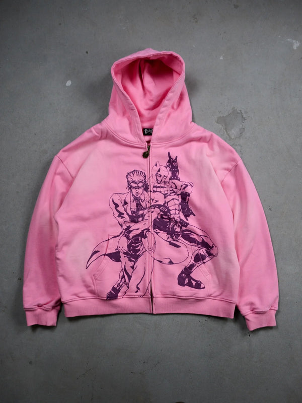 JJBA Zip-Up Hoodie