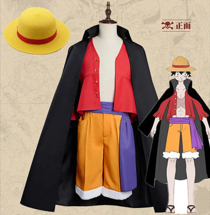 Luffy Wano Cosplay Costume