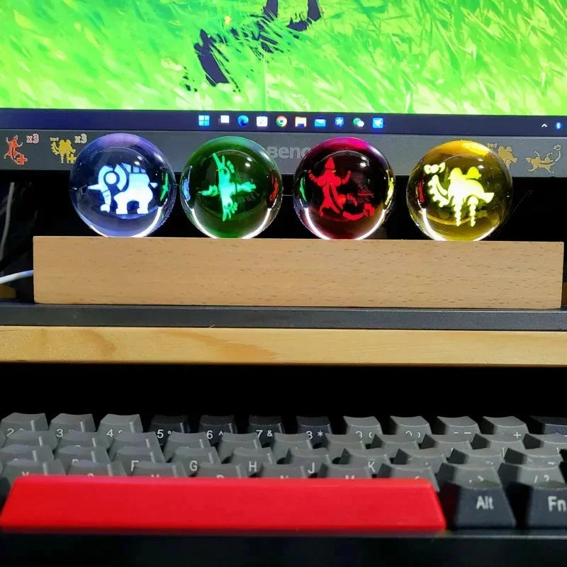Glowing Zelda Spheres