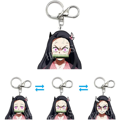 Demon Slayer 3D Motion KeyChains