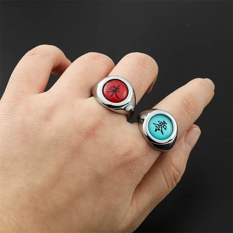 Naruto Akatsuki Rings Set