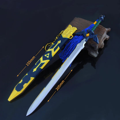 Hyrule Master Sword & Hylian Shield Keychain