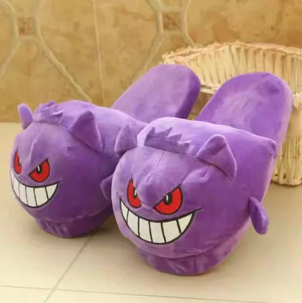 Gengar Plush Slippers
