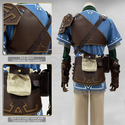 Link Breath of the Wild Cosplay Costume – Full Armor Outfit