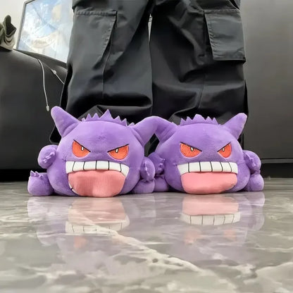 Gengar Plush Slippers