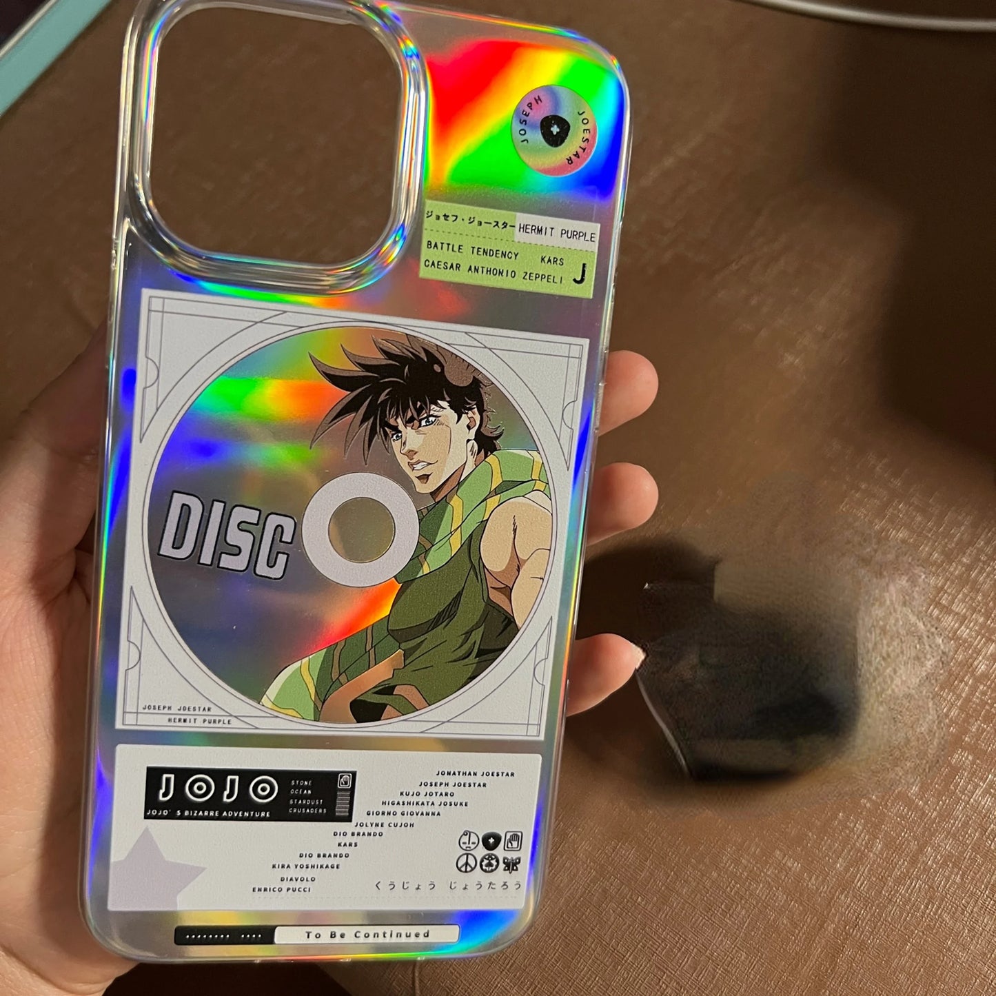 JJBA Holographic iPhone & Android Cases