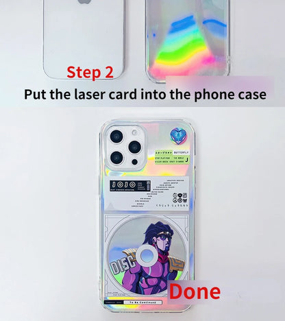 JJBA Holographic iPhone & Android Cases