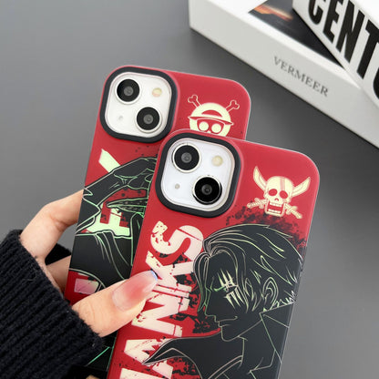 One Piece Holographic Phone Case