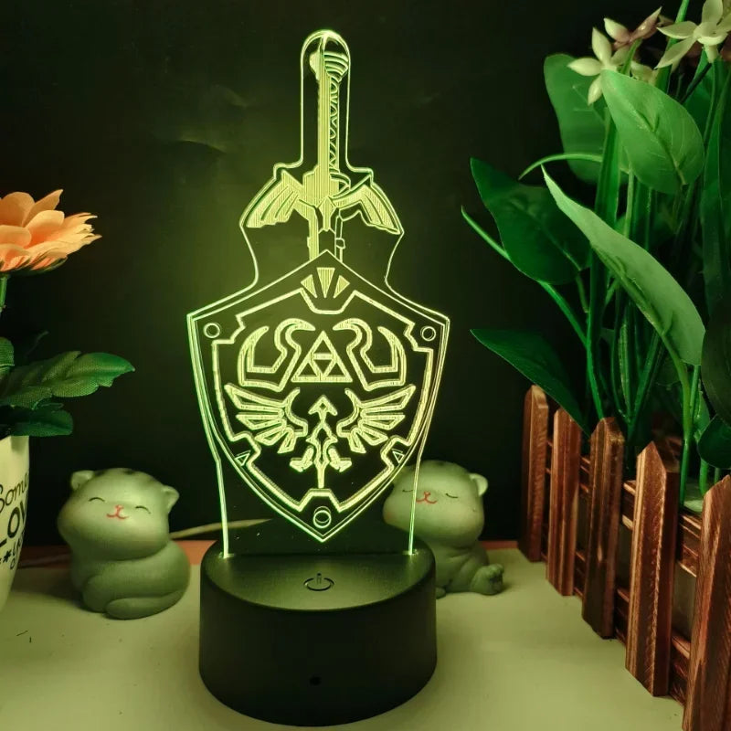 Zelda 3D LED Night Lamp