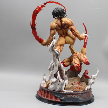 Eren vs. Armored Titan Figure