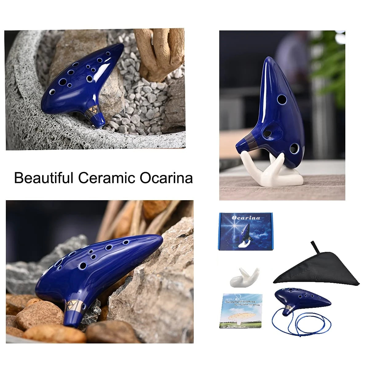 12-Hole Ceramic Ocarin