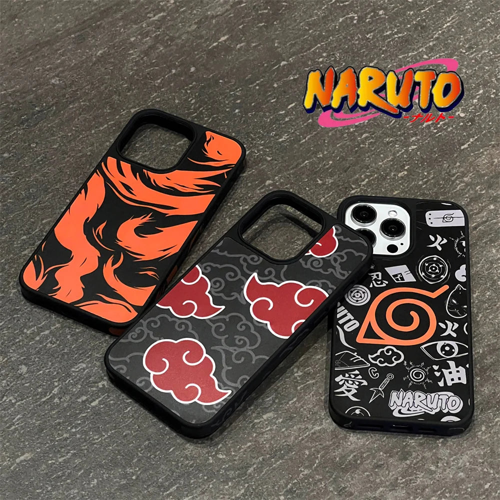 Naruto/Clouds/Kurama iPhone Cases