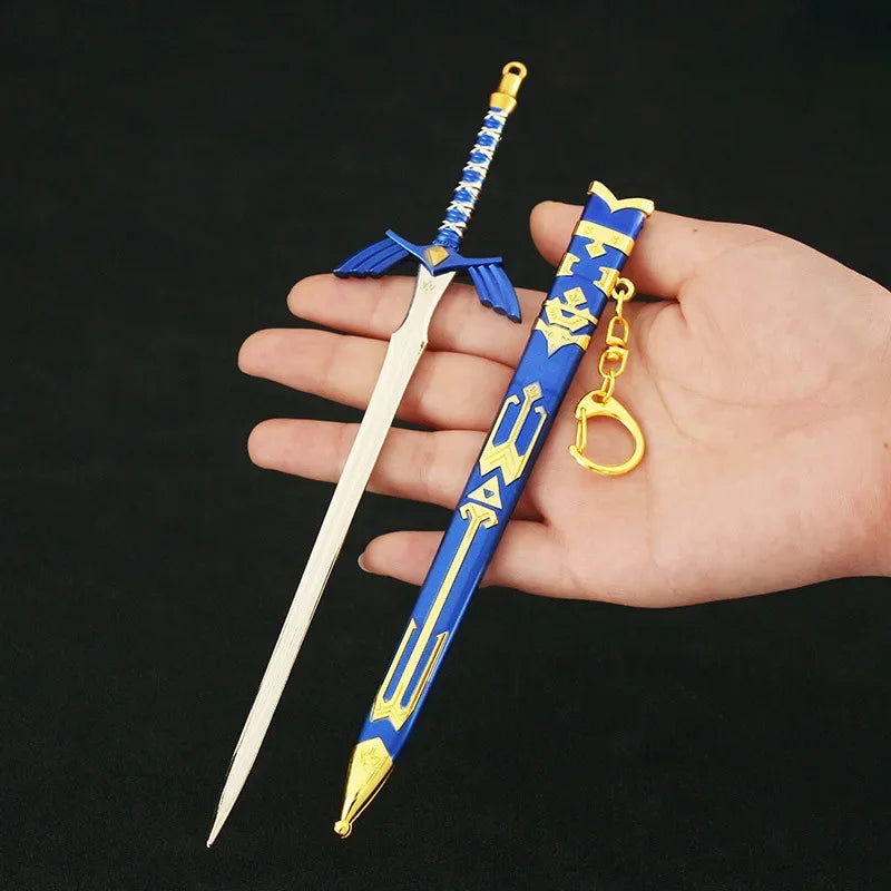 Hyrule Master Sword & Hylian Shield Keychain