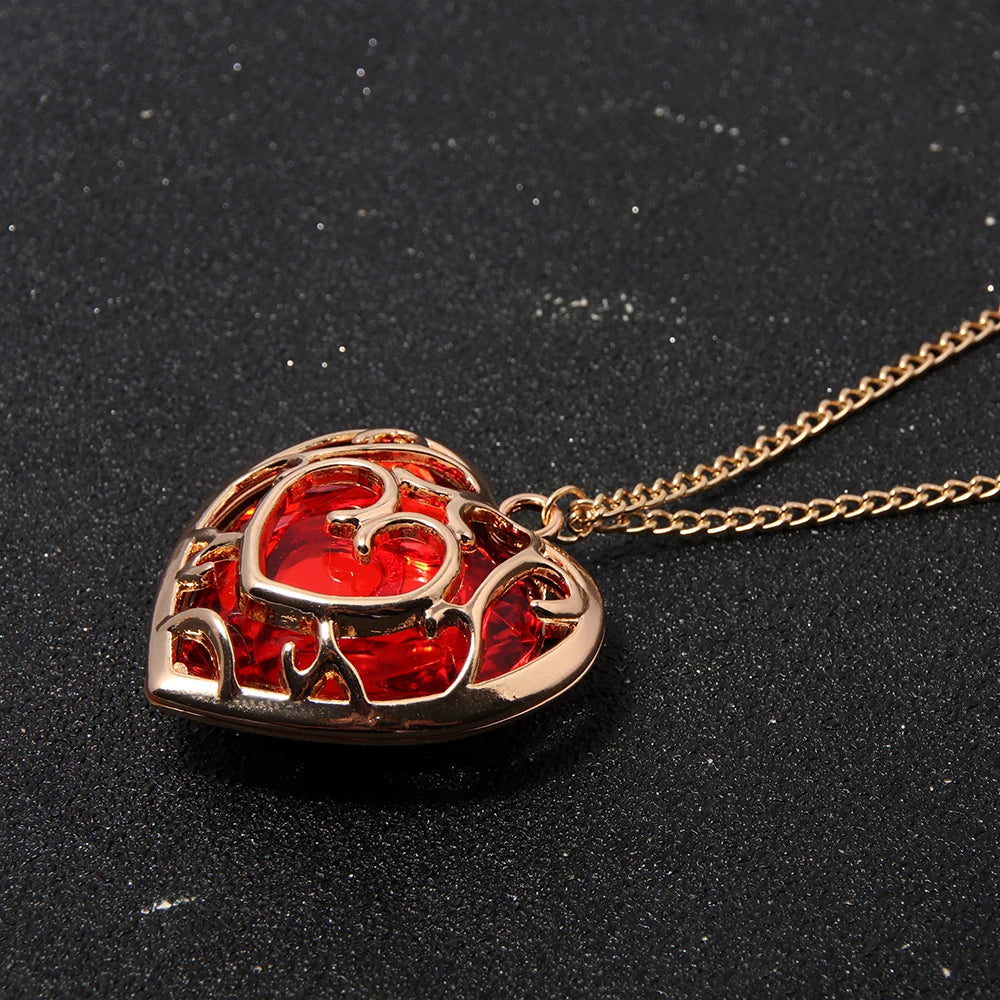 Crimson Heart Necklace