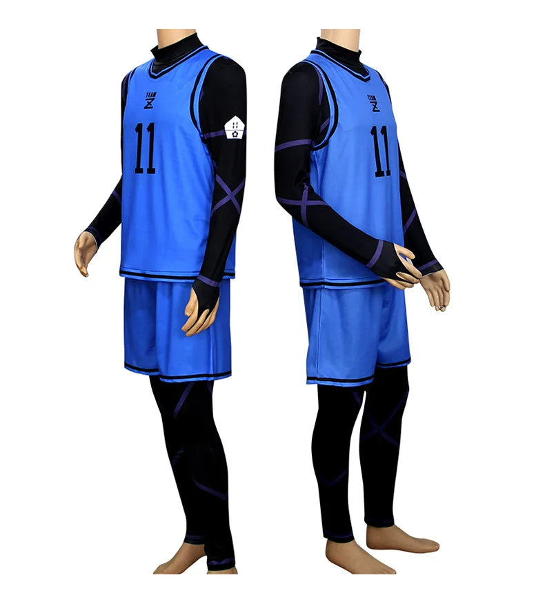 Blue lock football club sportswear