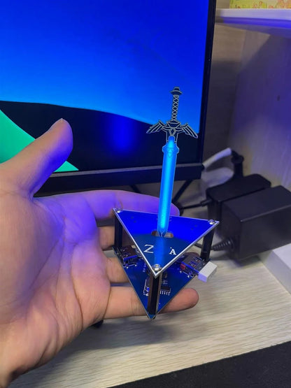 Legends Zeldas Figures Master Sword Night Light LED Lamp Creative 3D Game Prop Model Toy Anime fans Birthday Gift Christmas Gift