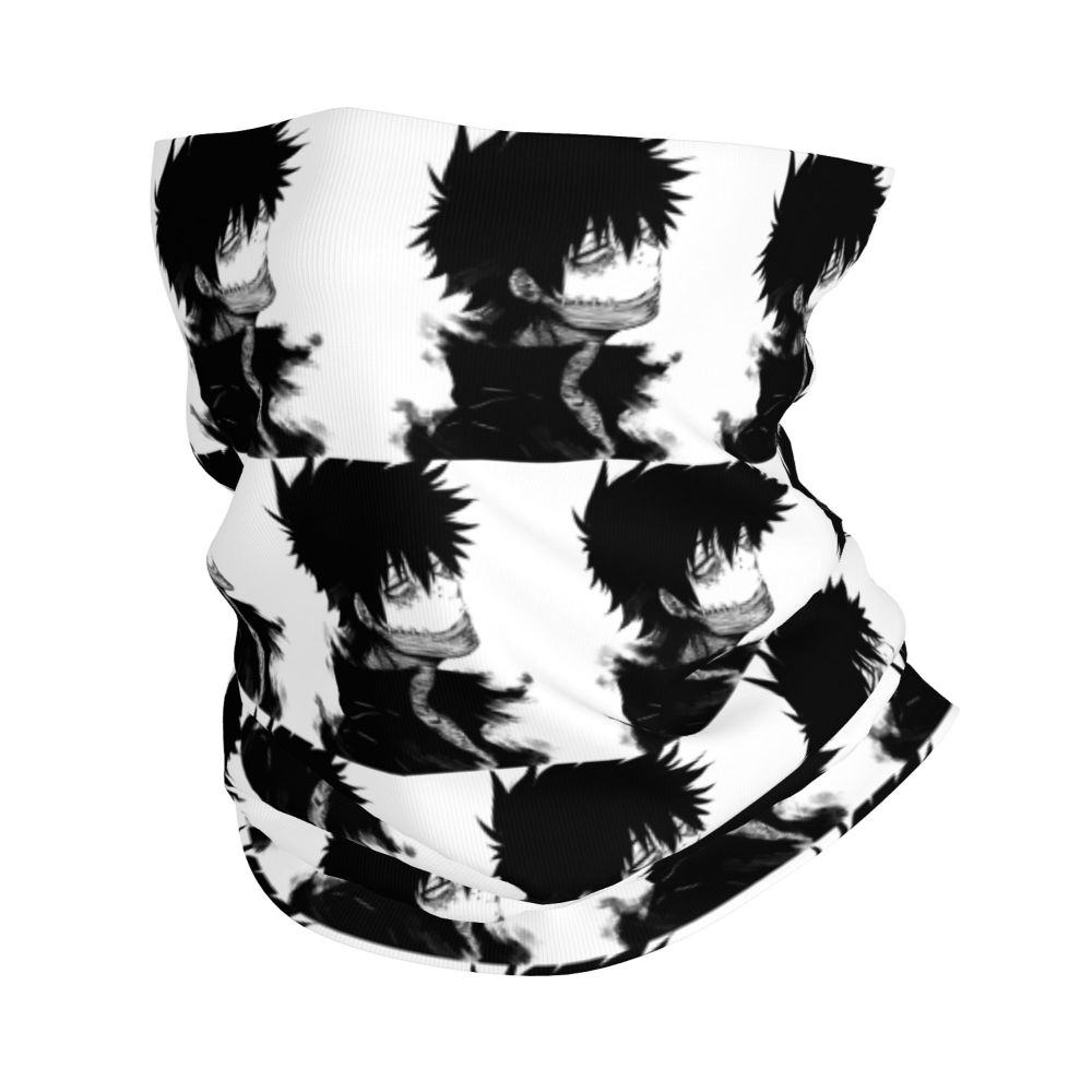 Bakugou Katsuki Logo X Bandana Winter Neck Warmer Windproof Wrap Face Scarf for Ski Boku No My Hero Academia Gaiter Headband
