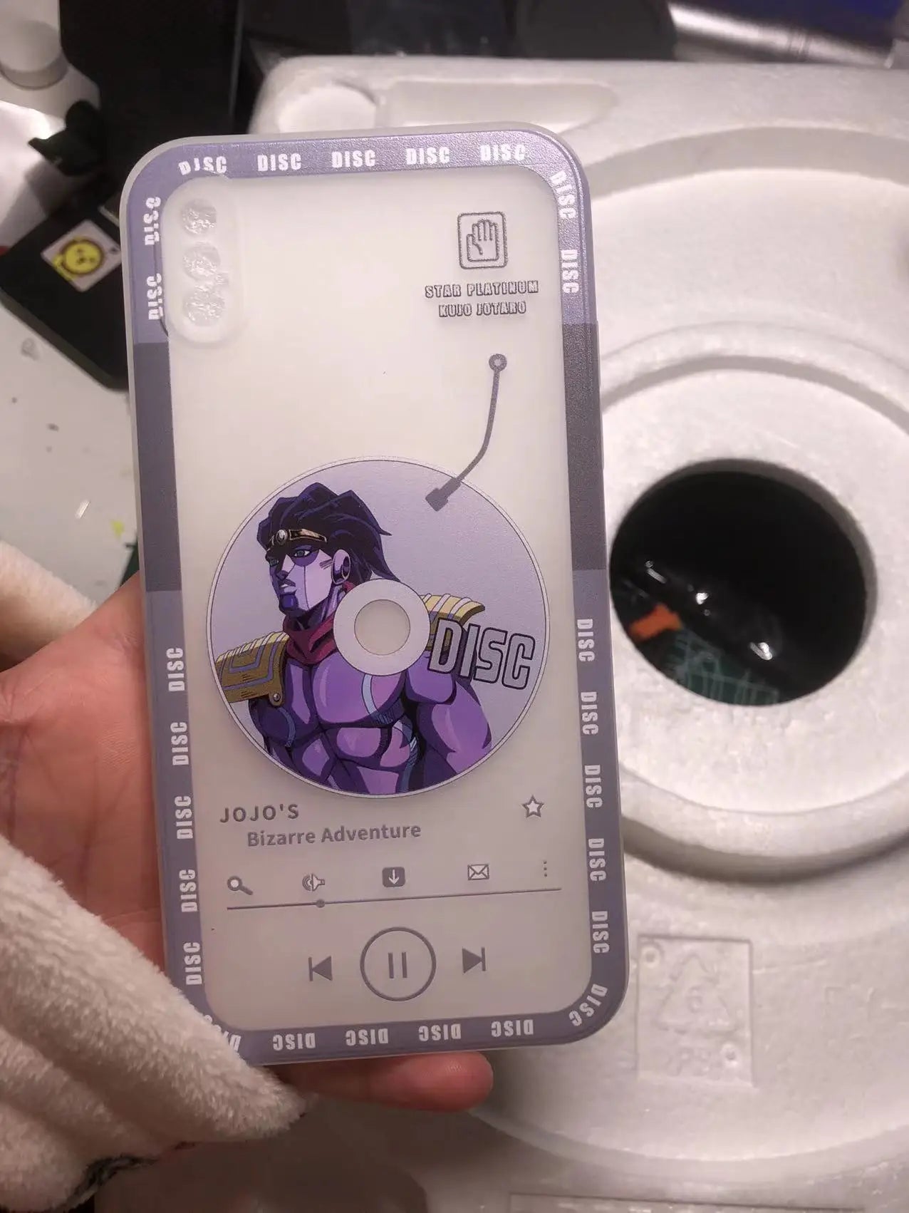 JJBA Holographic iPhone & Android Cases